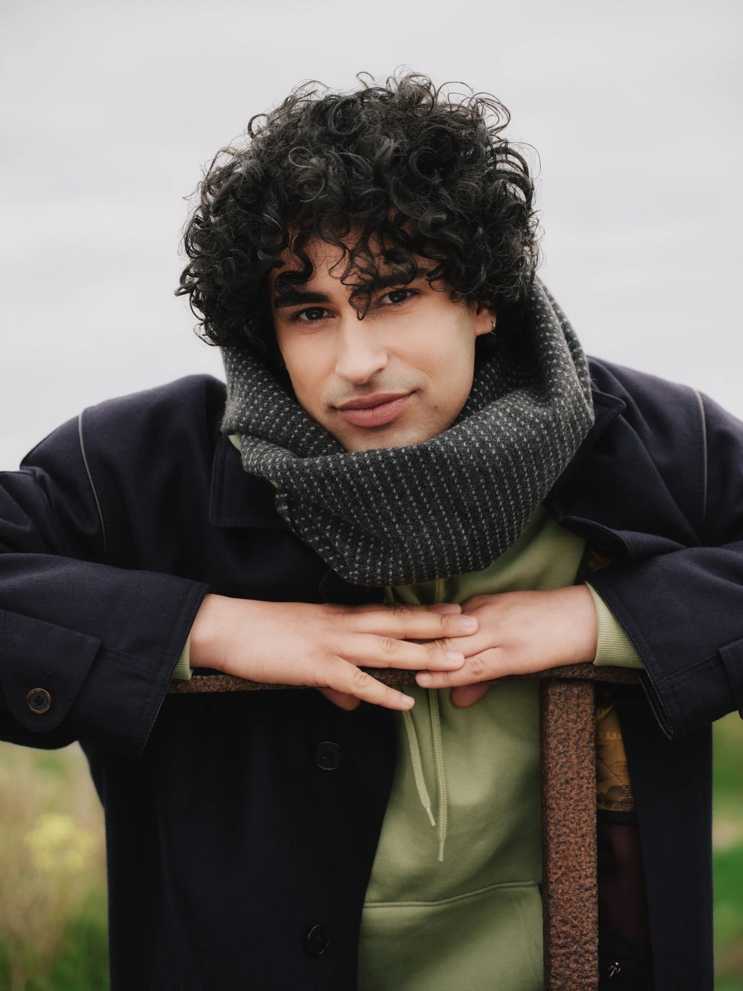 Lapuan Kankurit HILE Wool Scarf - Gray