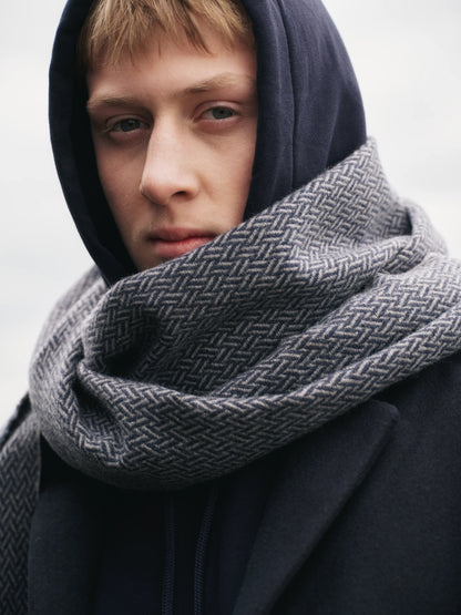 Lapuan Kankurit HUURRE Wool Scarf - Gray