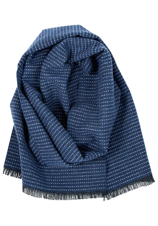 [Arriving Next Week] Lapuan Kankurit HILE Wool Scarf - Dark Blue