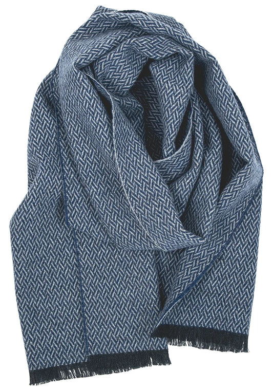 [Arriving Next Week] Lapuan Kankurit HUURRE Wool Scarf - Dark Blue