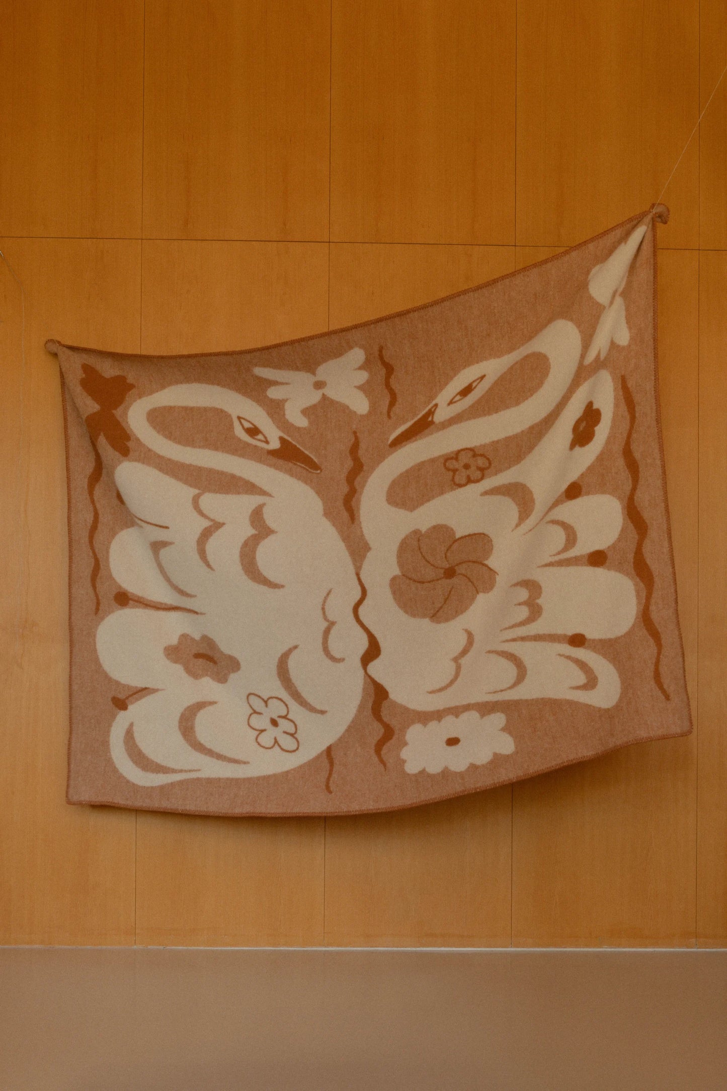 [Arriving Next Week] Lapuan Kankurit KAKSIN Wool Blanket - Cinnamon