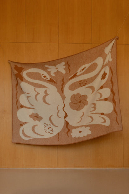 [Arriving Next Week] Lapuan Kankurit KAKSIN Wool Blanket - Cinnamon