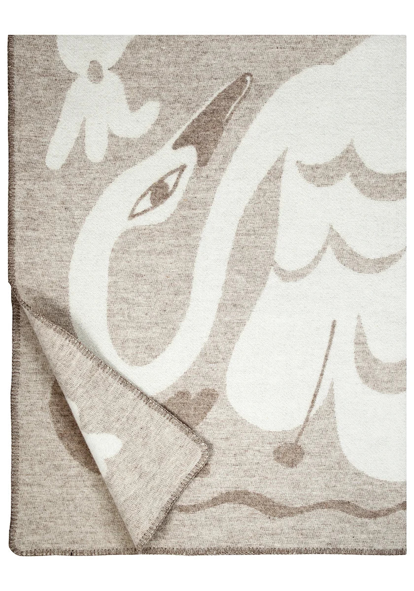 [Arriving Next Week] Lapuan Kankurit KAKSIN Wool Blanket - Beige