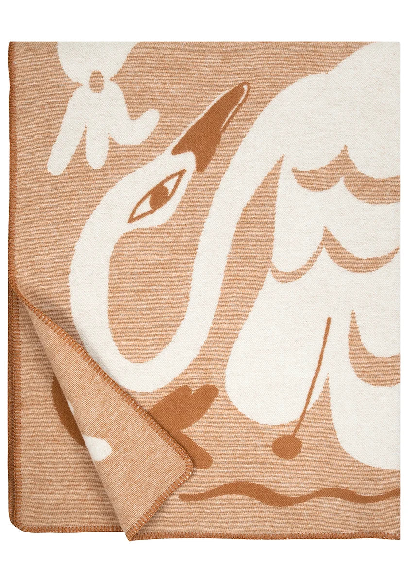 [Arriving Next Week] Lapuan Kankurit KAKSIN Wool Blanket - Cinnamon