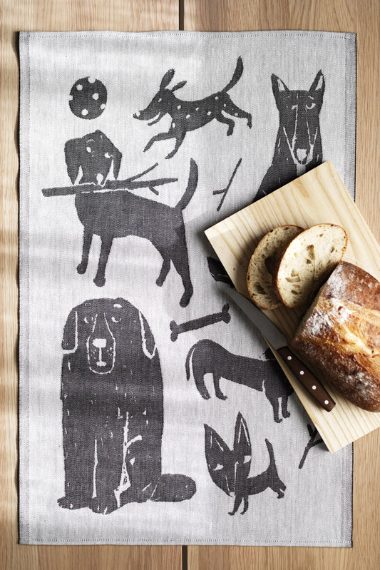 [Arriving Next Week] Lapuan Kankurit KOIRAPUISTO Dog Tea Towel - 2 Colours