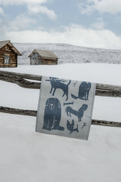 Lapuan Kankurit KOIRAPUISTO Dog Tea Towel - 2 Colours