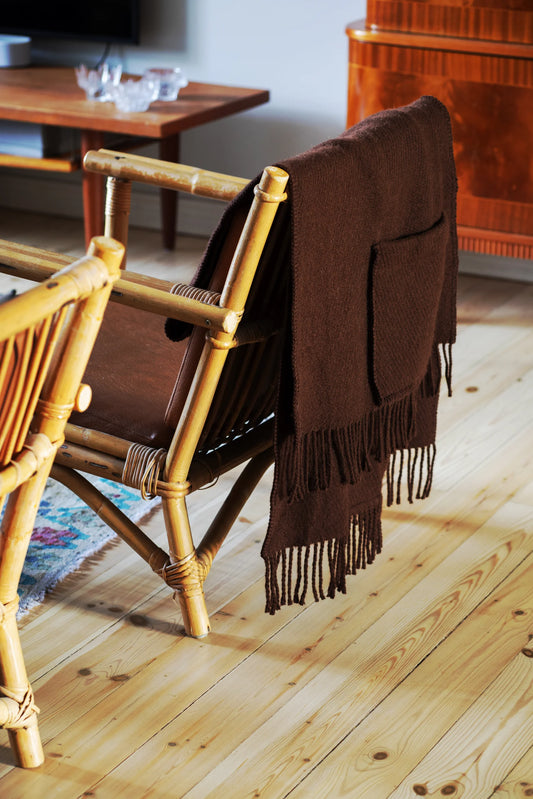 [Arriving Next Week] Lapuan Kankurit UNI Pocket Shawl (Chocolate)
