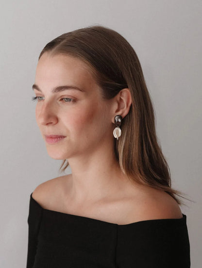 Arriving Soon: Blanca Olmos Las Perlas Earrings - Metallic