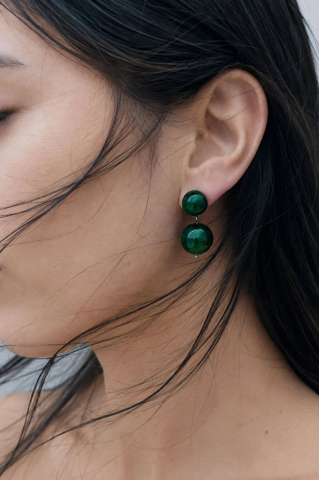 Arriving Soon: Blanca Olmos Las Gotas Earrings - Green
