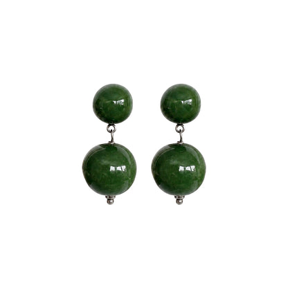 Arriving Soon: Blanca Olmos Las Gotas Earrings - Green