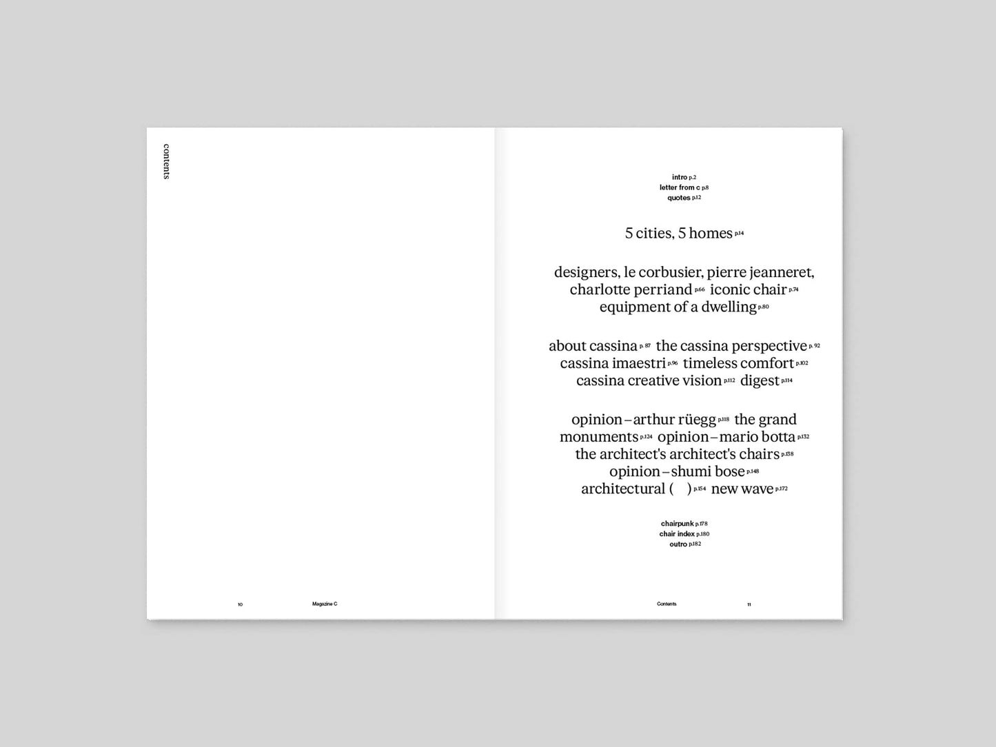 Magazine C Issue 4 - Fauteuil Grand Confort