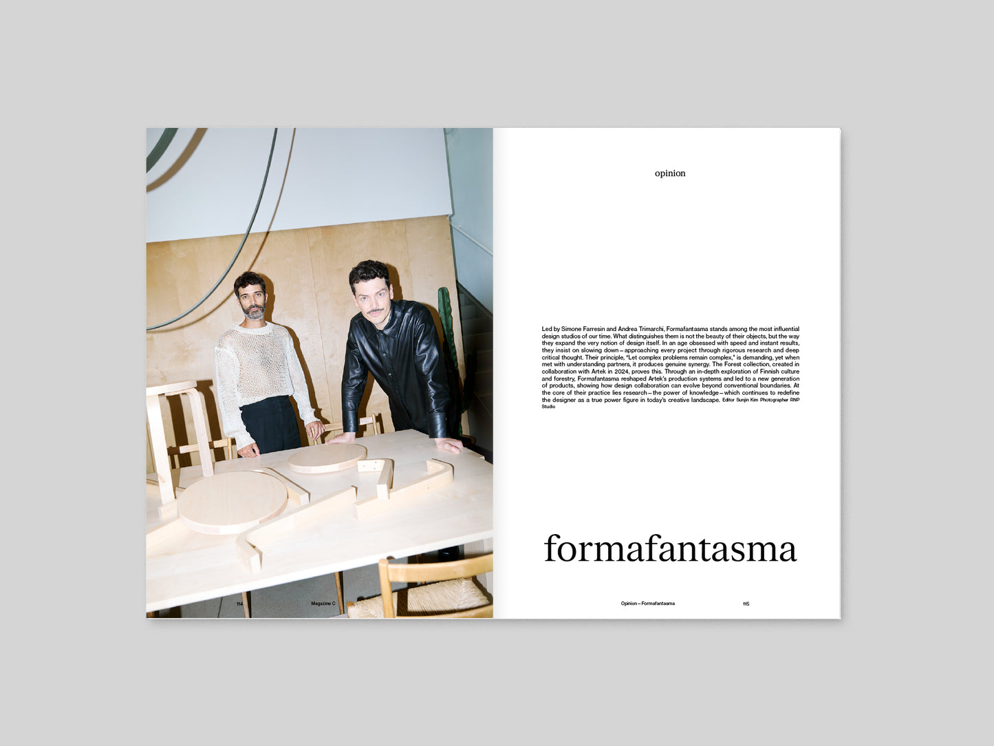 Magazine C Issue 6 - Stool 60