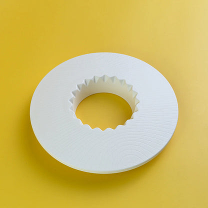 Origami Dripper AS RESIN Holder - Grain White
