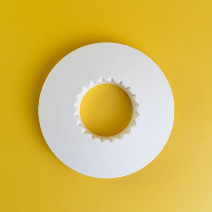 Origami Dripper AS RESIN Holder - Grain White