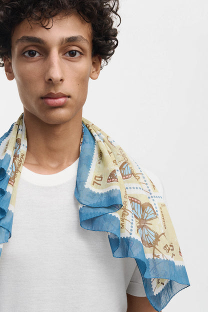 SS26 ÉPICE Paris Square Scarf PS2664 - Dune
