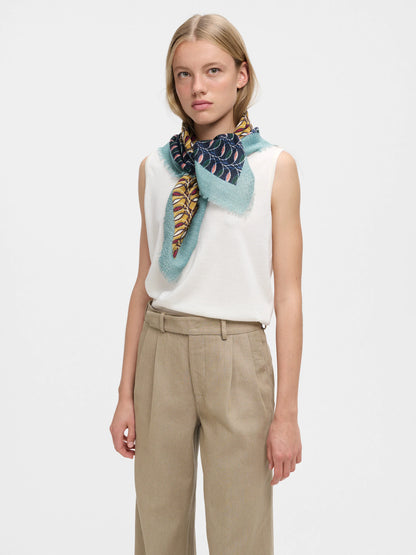 AW26 ÉPICE Paris Scarf PW2656 E - Indigo