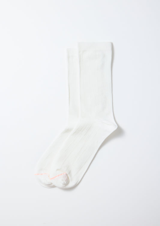 Rototo Flex Stretch Socks - White