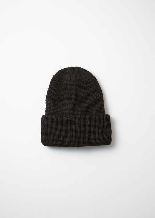Rototo Cozy Chunky Beanie - Black