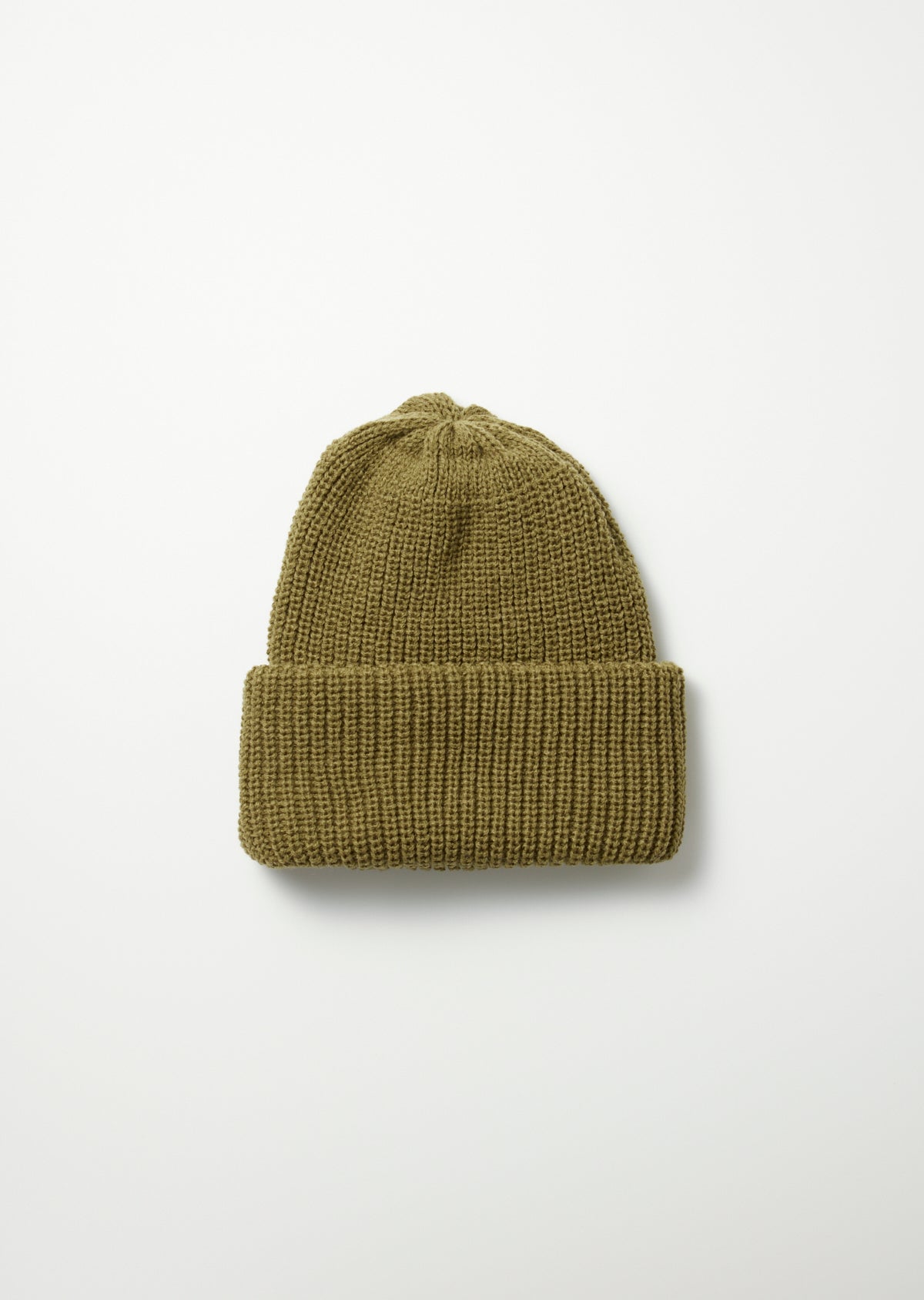 Rototo Cozy Chunky Beanie - Light Olive