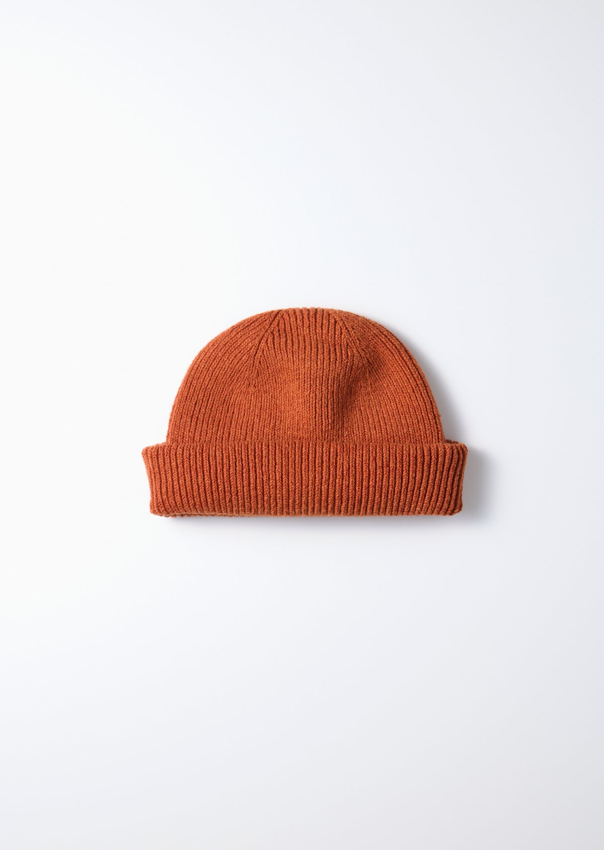 Rototo Washi + Recycled Cotton Beanie - Dark Orange