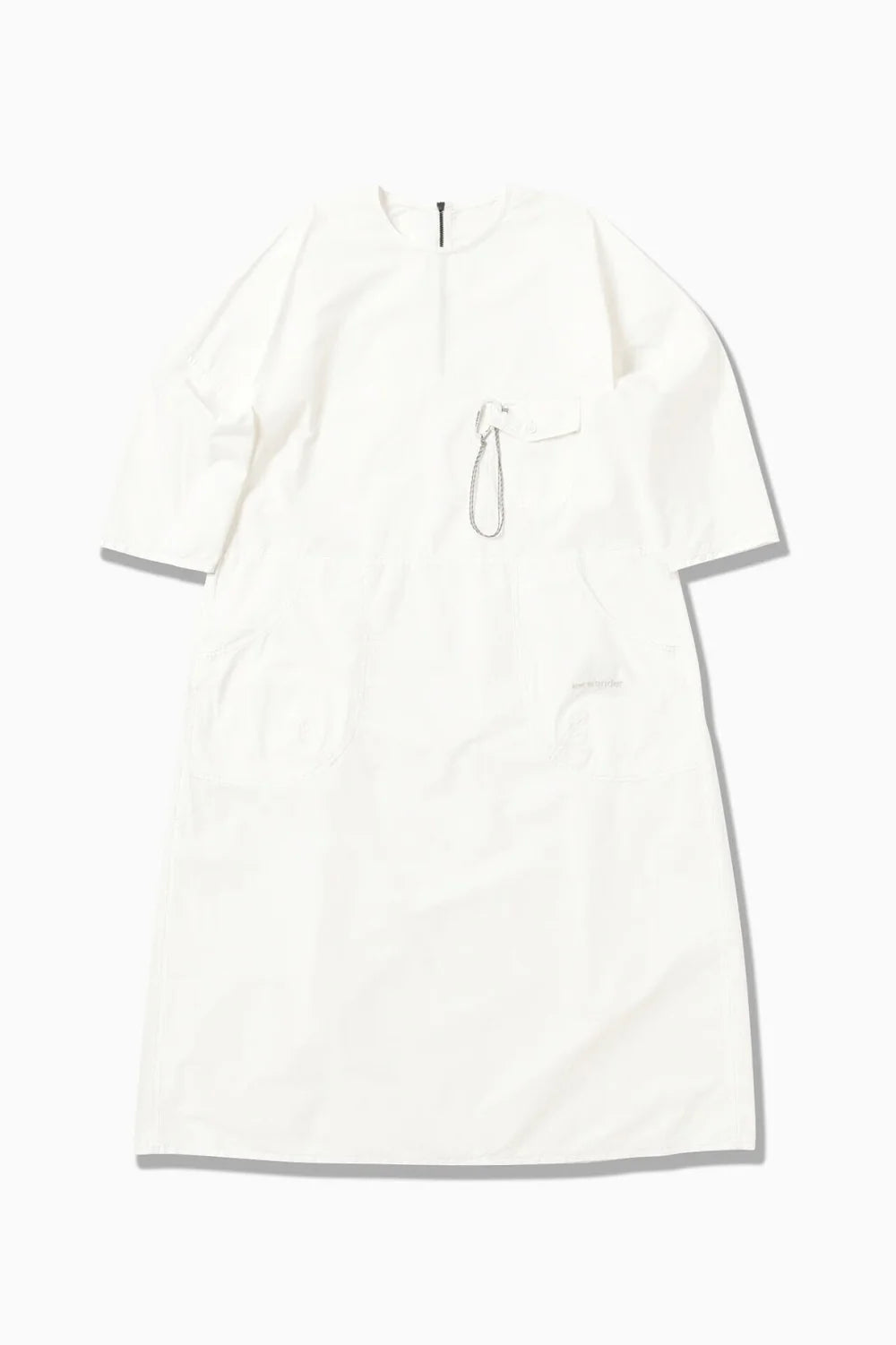 And Wander CORDURA Cotton Dress - Off-white