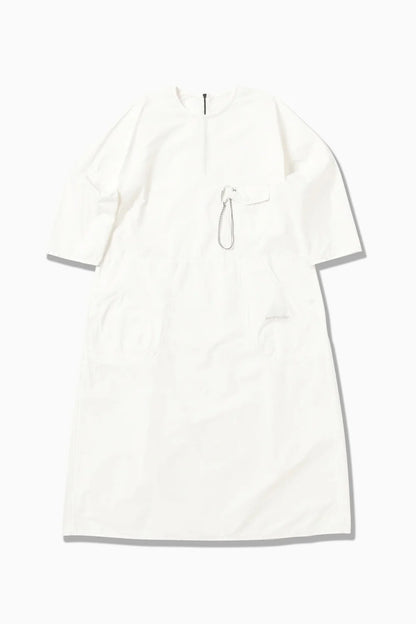 And Wander CORDURA Cotton Dress - Off-white