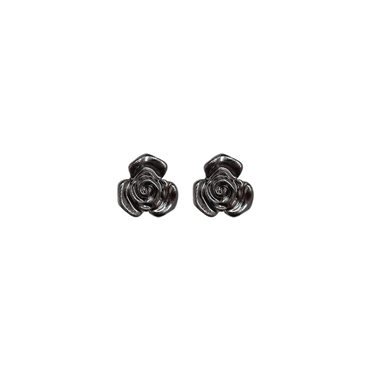 Arriving Soon: Blanca Olmos Rose Earrings - Metallic