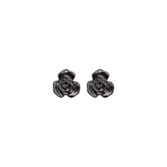 Arriving Soon: Blanca Olmos Rose Earrings - Metallic