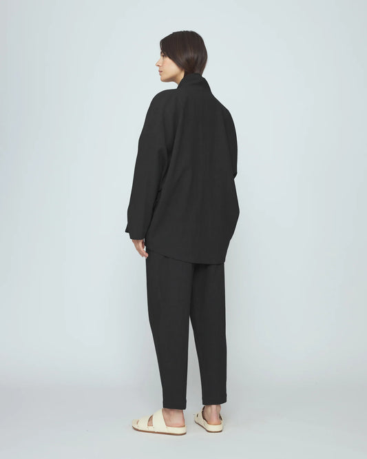 7115 by Szeki Signature Sumo Jacket - Black