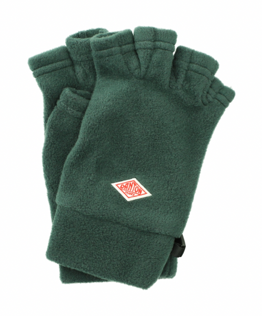 Danton Unisex Fleece Gloves - Green (Two Sizes)