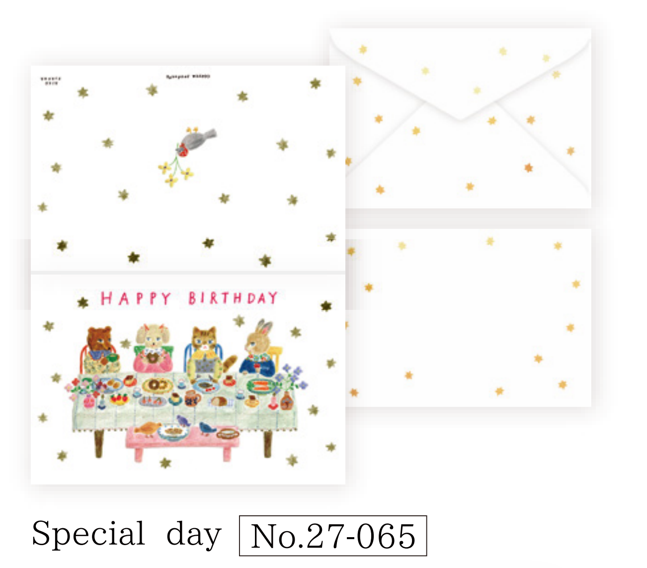 Aiko Fukawa Greeting Cards - 4 Styles