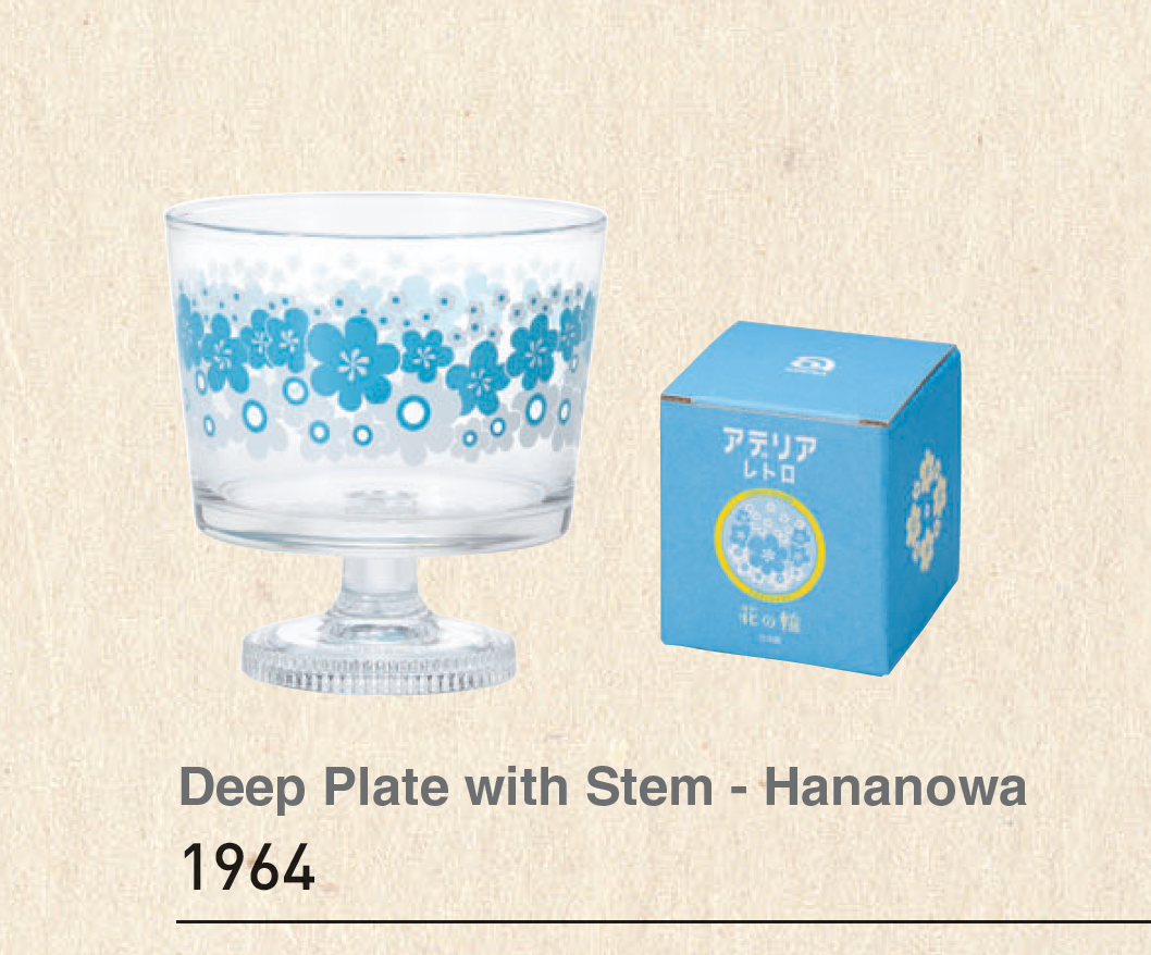 Aderia Retro Dessert Glass Cups