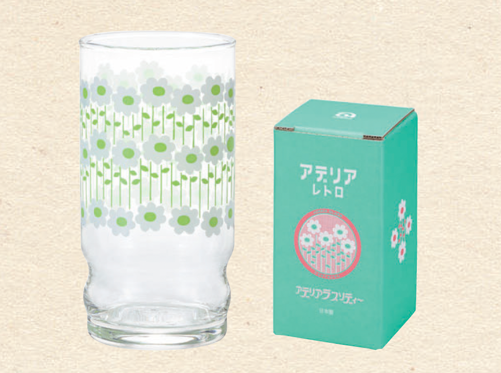 Aderia Retro Drinking Glass (5 styles)