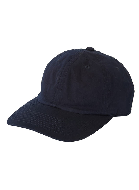 Blue Blue Japan Unisex Woven Indigo Nylon Satin 6 Panels Cap