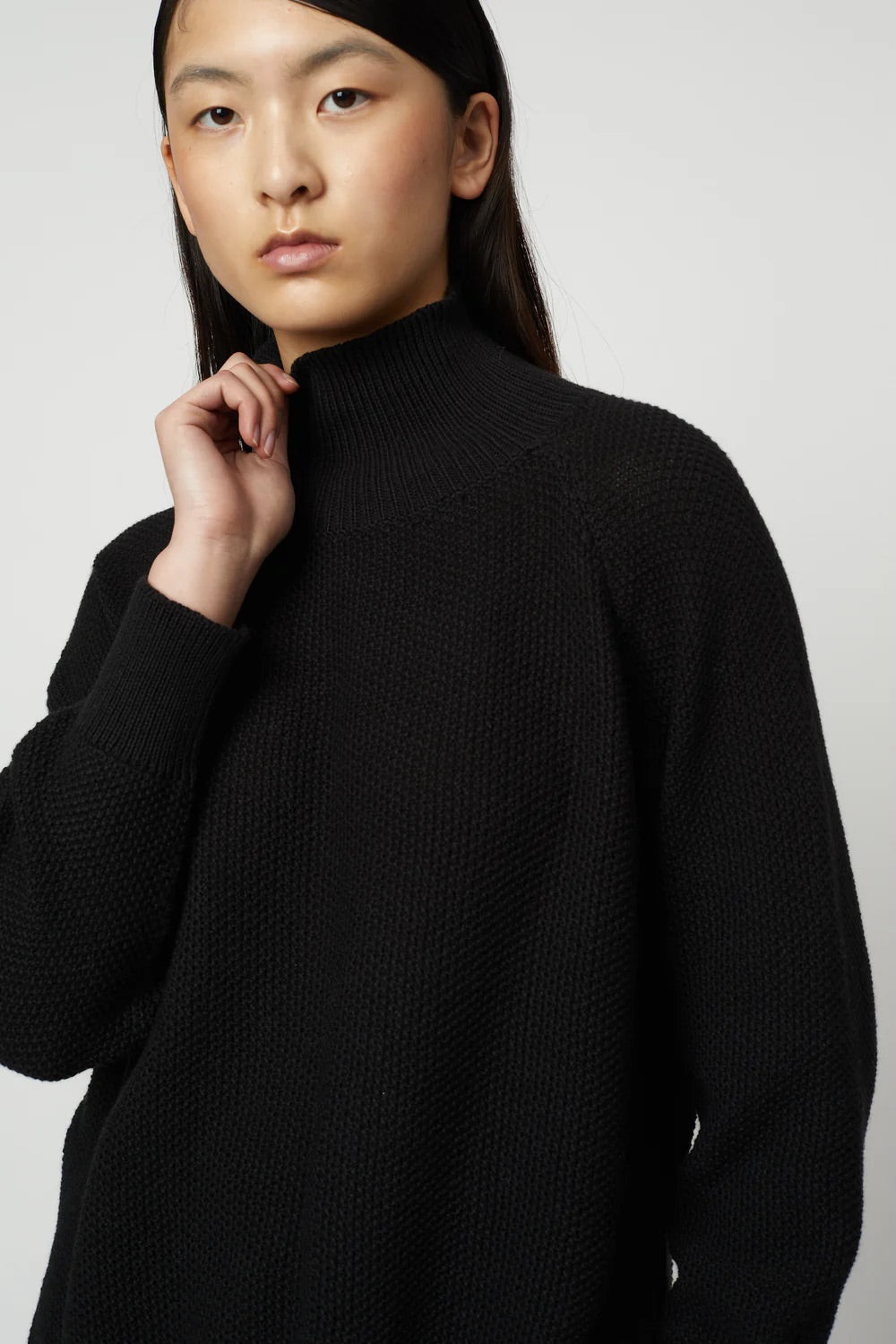 Atelier Delphine Vasilisa Turtleneck Sweater - Black