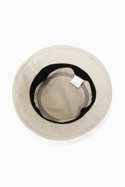 And Wander Cotton Twill Bucket Hat - Off-white