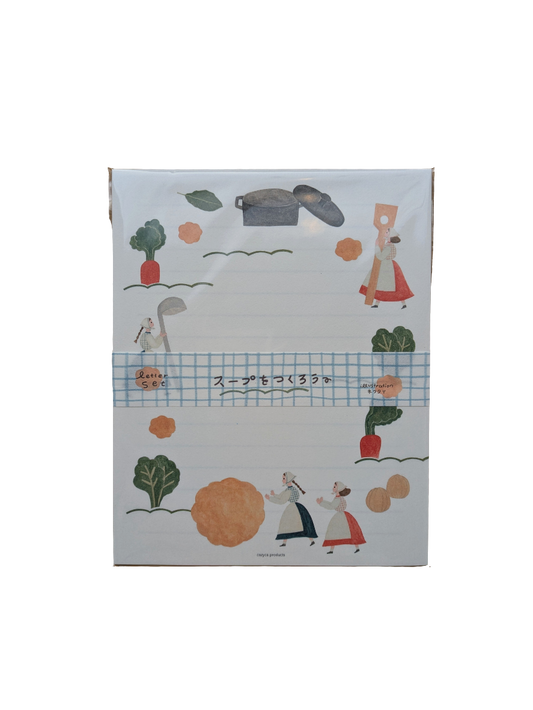 Hyogensha Letter Writing Set - 6 Styles
