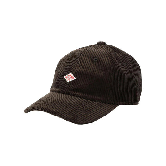 Danton 6-Panel Unisex Corduroy Baseball Cap - Brown