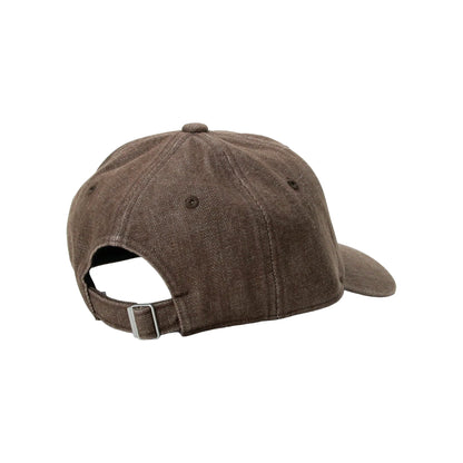 Danton Colour Denim Serge Baseball Cap - Brown