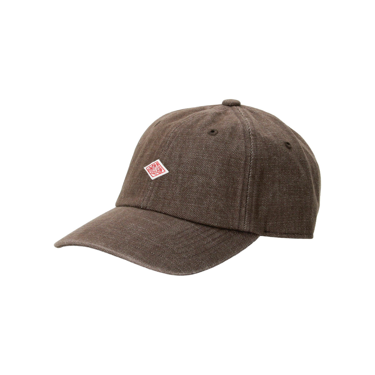 Danton Colour Denim Serge Baseball Cap - Brown