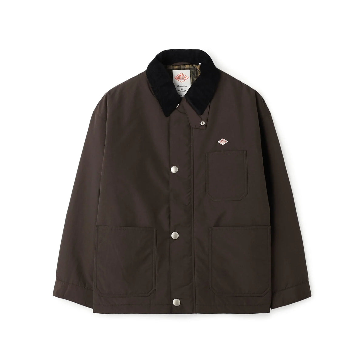 Danton Men's Nylon Taffeta Work Jacket - Brown