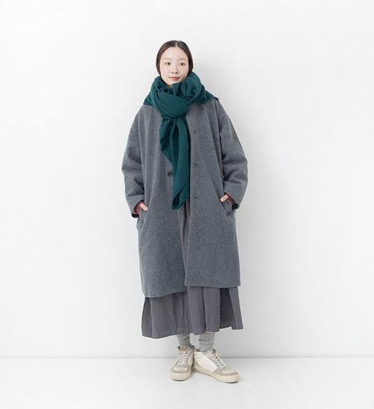 [Arriving Next Monday] Veritecoeur Wool Coat - Grey (One Size Fits All)
