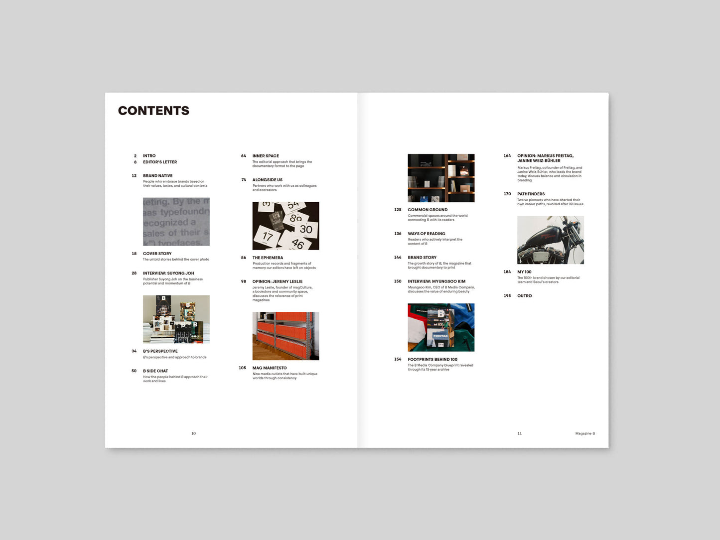 Magazine B Issue #100: Magazine B