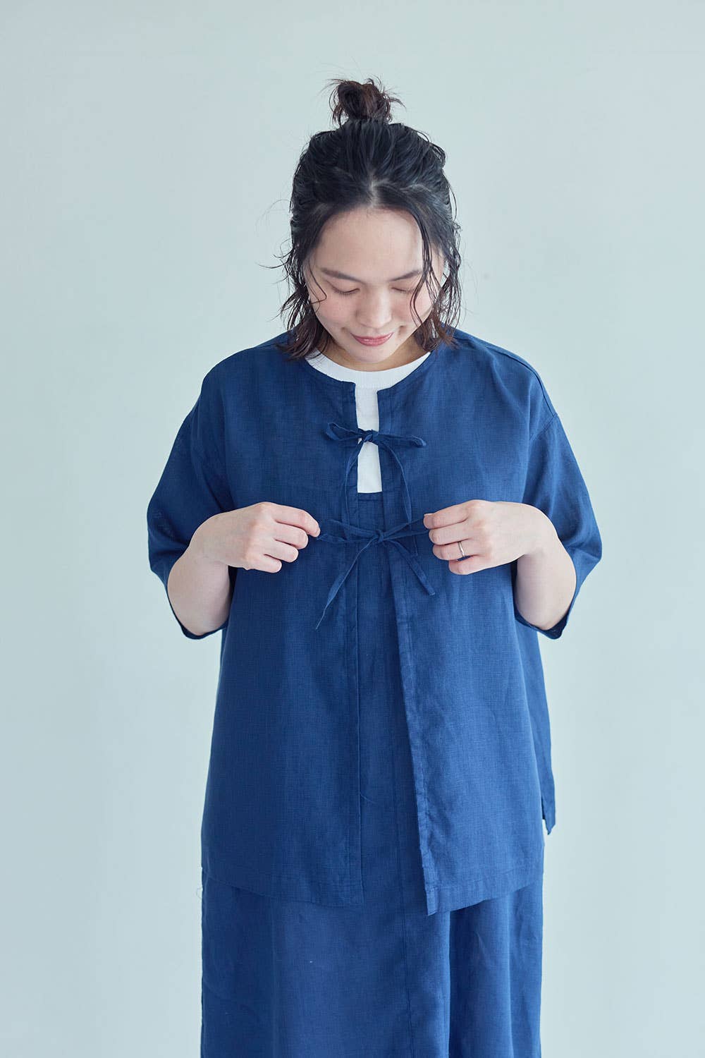 fog linen work MOUNTAIN MORNING オールインワン fog linen work