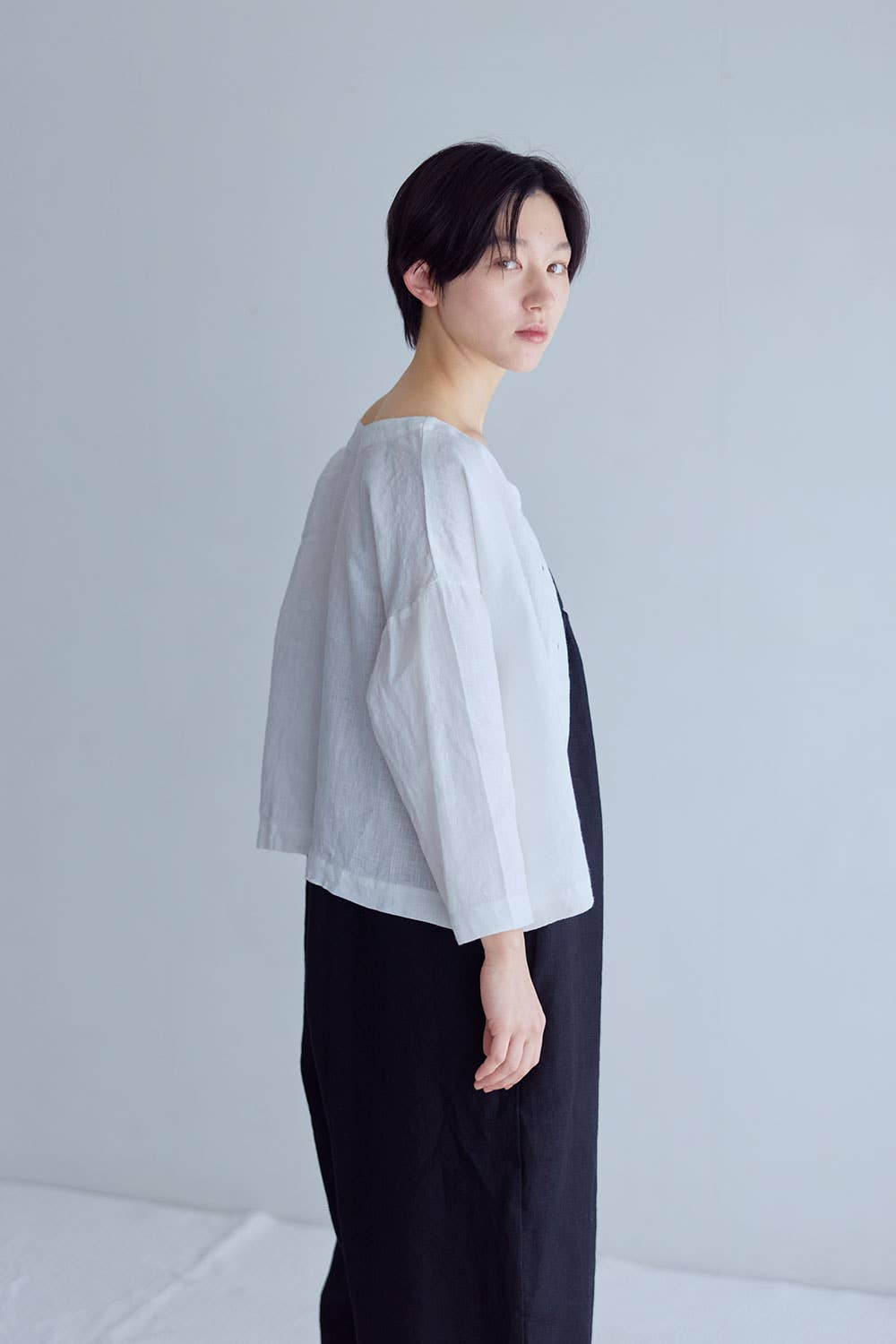Fog Linen Work Emile Top White