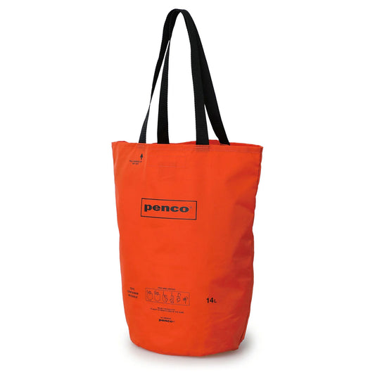 HIGHTIDE Penco Foldable Bucket Tote - Orange
