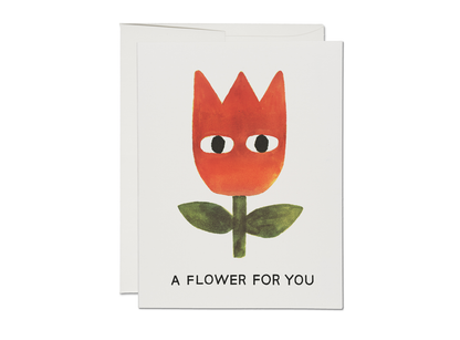 A Flower For You Card