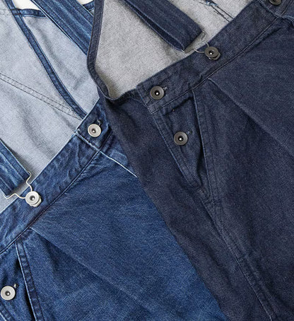 Veritecoeur ST-187 Denim JP Skirt- Bleach