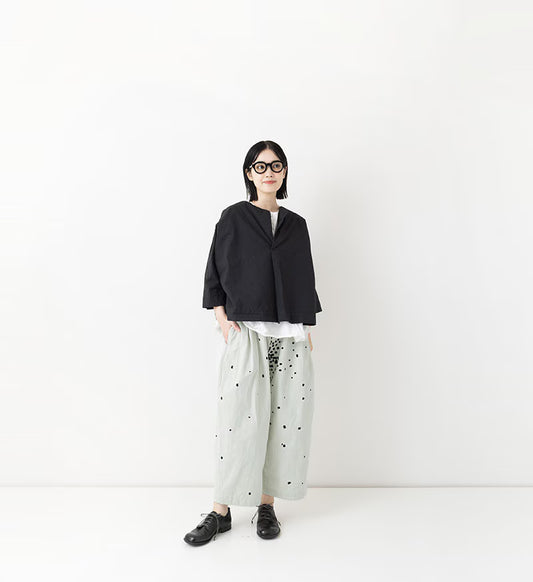 VeritecoeurPaint Pattern Yoke Pants