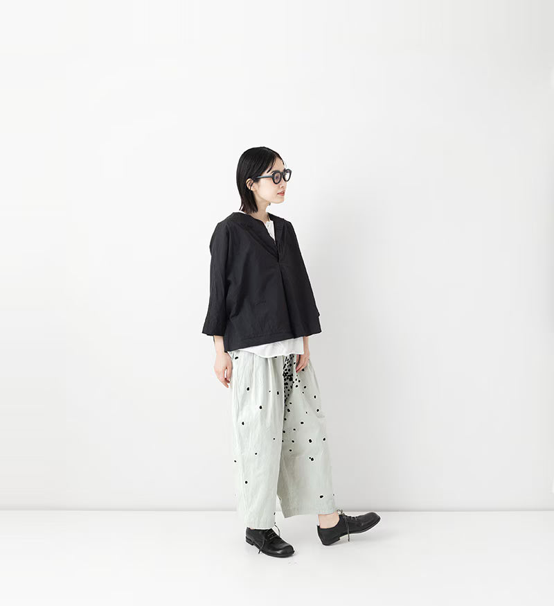 Veritecoeur Paint Pattern Yoke Pants